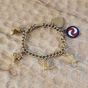 Vintage New York City Charm Bracelet